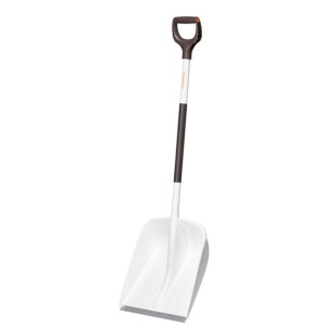 Lopata pentru zapada Fiskars SnowXpert alba