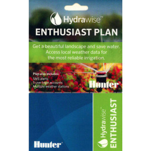 Card activare cont Hydrawise Enthusiast