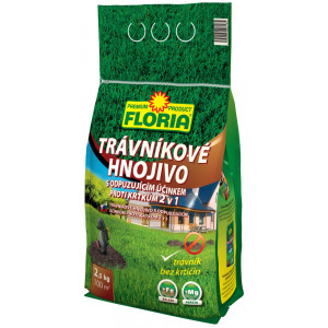 Ingrasamant pentru gazon cu efect anti-cartite 2,5 kg Floria