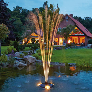 Set iluminare pentru fantana plutitoare Oase PondJet Eco