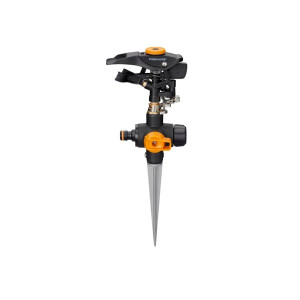 Aspersor pulsator On/Off cu impact si tarus Fiskars 