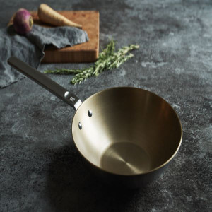 Tigaie wok inox Fiskars Norden, 28 cm
